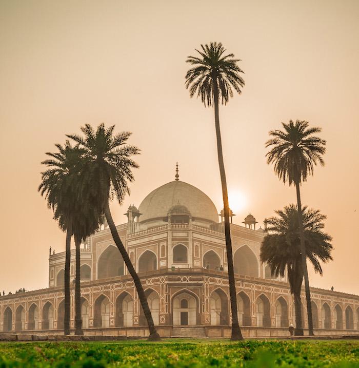 Picture of the Humayun Tomb in New Delhi
